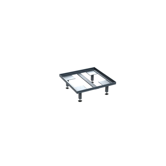 Châssis sur pieds en acier - carré EOS et CHLORIS