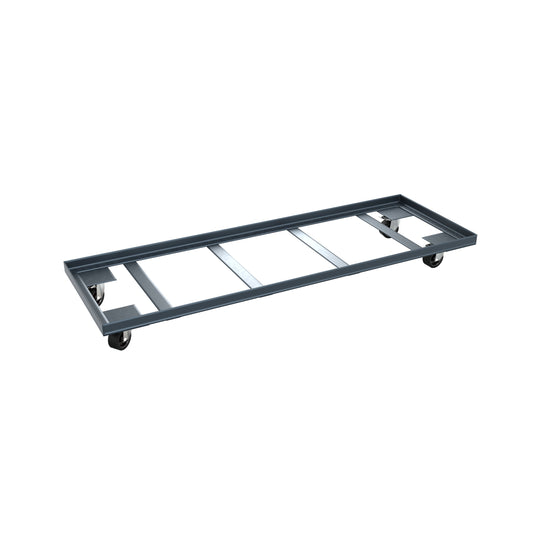 Steel wheeled frame for GAIA bin