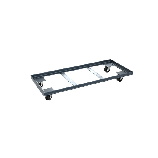 Steel wheeled frame for GAIA bin